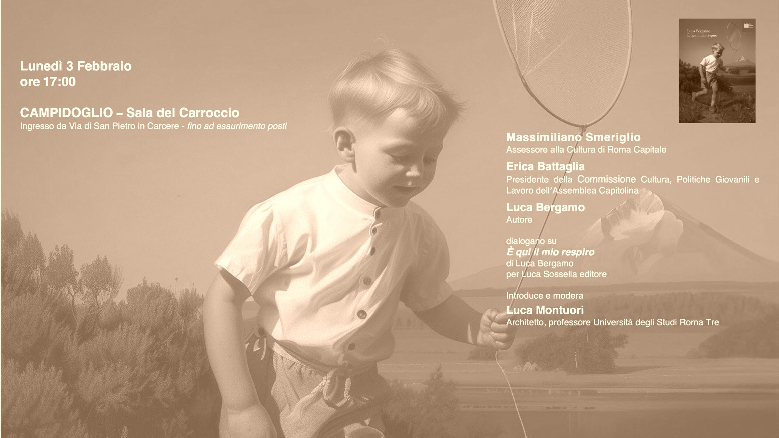 In Campidoglio, il 3 febbraio all 17